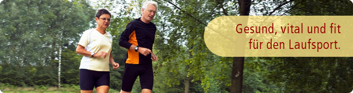 Gesund und fit f&uuml;r den Laufsport