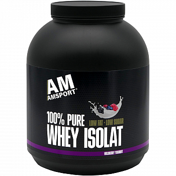AM SPORT High Premium Whey Protein Shake Isolat *1800g Dose*