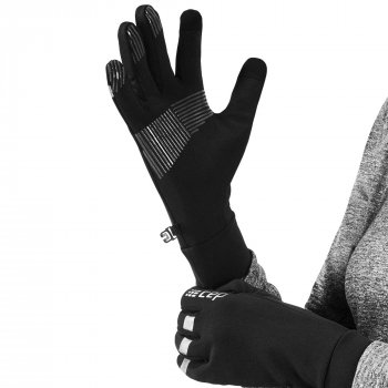CEP Winter Run Handschuhe | Black