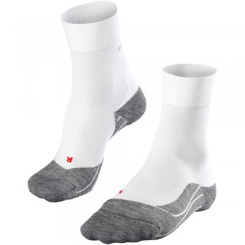 FALKE RU4 Mid Cut Socken Herren | Weiß