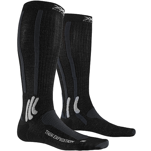 X-SOCKS Trek Expedition 4.0 Socken | Schwarz