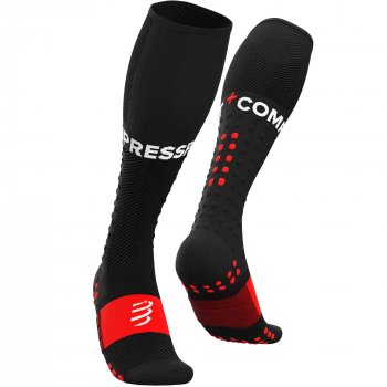 COMPRESSPORT Compression Run Full Socks | Black