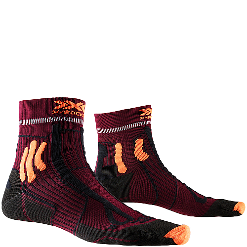 X-SOCKS Trail Run Energy 4.0 Socken | Dunkelrot