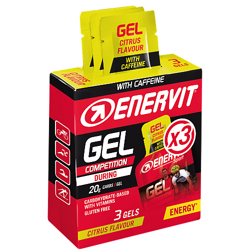 ENERVIT Energy Gel | Box mit 3 Gels