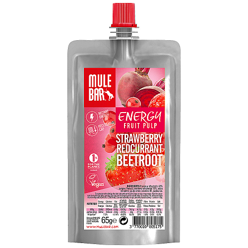 MULE BAR Energy Fruit Pulp Smoothie *eine Sorte BIO DE-KO-006*