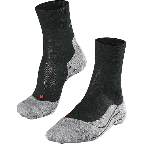 FALKE RU4 Wool Laufsocken Damen | Schwarz