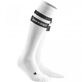 CEP Run 3.0 Compression Socks Herren | 80's White Black
