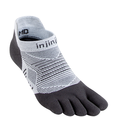 Injinji Run Lightweight No Show Zehensocken | Dnn | Grau