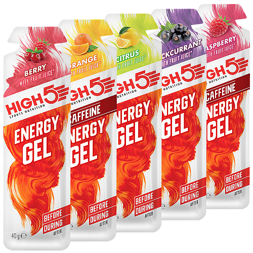HIGH5 Energy Gel Testpaket *Mit und ohne Koffein*