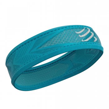 COMPRESSPORT Headband THIN | Fluo Blue