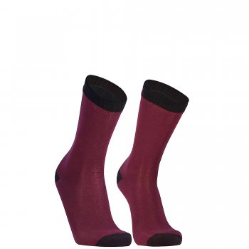 DexShell KINDER Ultra Thin Short Socks | Wasserdicht | Dunkelrot