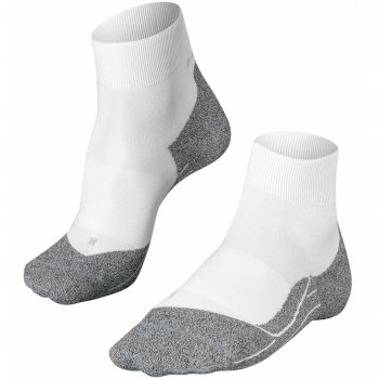 FALKE RU4 LIGHT Short Cut Socken Herren | Weiß