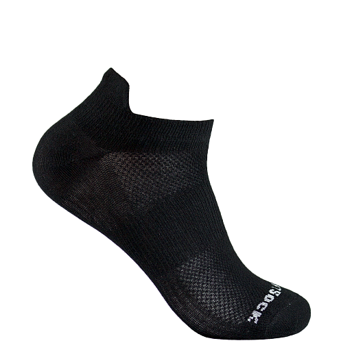 WRIGHTSOCK Coolmesh II Women Low Tab | Dnn | Schwarz