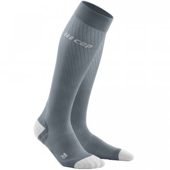 CEP Run Ultralight Compression Socks Damen | Light Grey