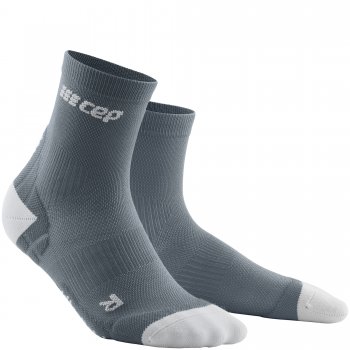 CEP Ultralight Short Cut Compression Socks Damen | Light Grey