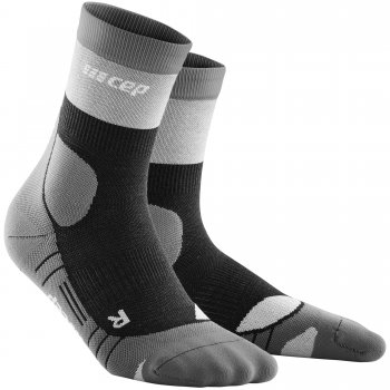 CEP Hiking Light Merino Mid Cut Compression Socks Herren | Stonegrey