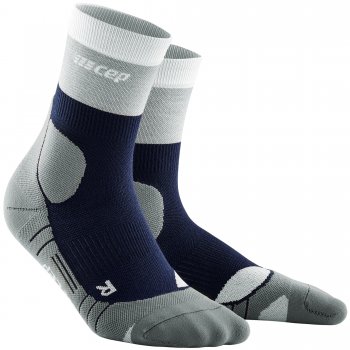 CEP Hiking Light Merino Mid Cut Compression Socks Herren | Marineblue