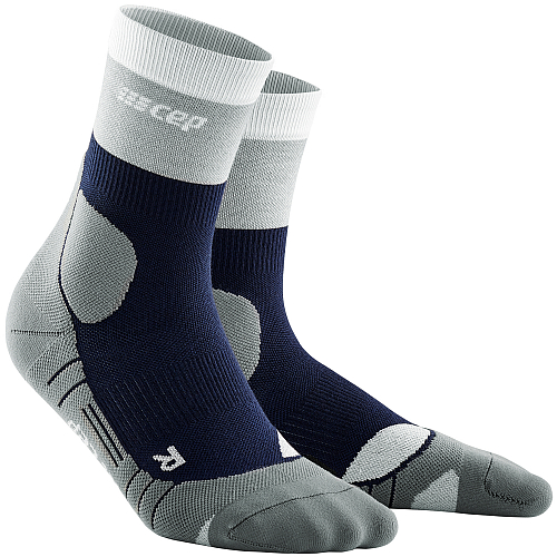 CEP Hiking Light Merino Mid Cut Compression Socks Herren | Marineblue