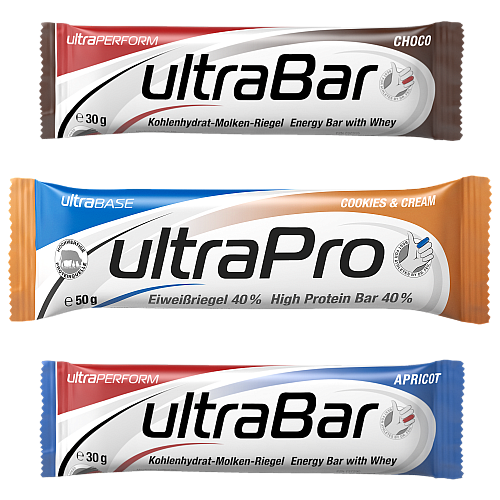 ULTRA SPORTS Riegel Probierpaket *Maximale Vielfalt*