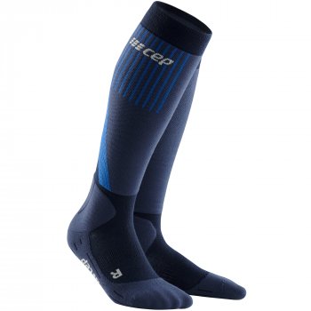 CEP Ski Touring Compression Socks Herren | Blue