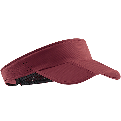 CEP Running Visor | Faltbare Schildkappe | Dunkelrot