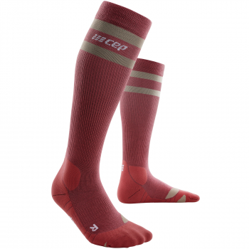 CEP Hiking Light Merino Compression Socks Damen | 80's Berry Sand