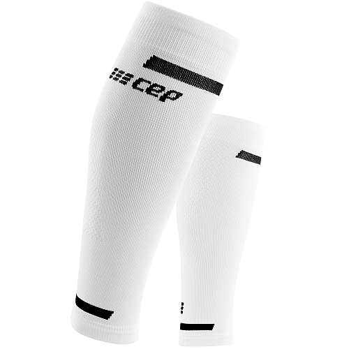 CEP The Run 4.0 Compression Calf Sleeves Herren | White