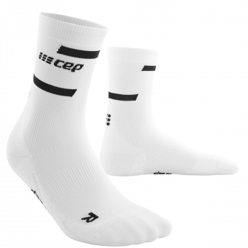 CEP The Run 4.0 Mid Cut Compression Socks Damen | White