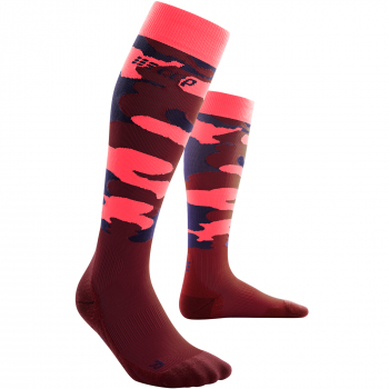 CEP Run 3.0 Compression Socks Damen | Camocloud Pink Peacoat