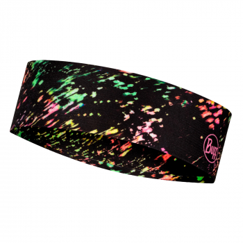 BUFF CoolNet UV Slim Headband | Speckle Black