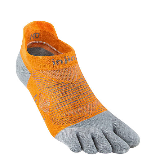 Injinji Run Lightweight No Show Zehensocken | Dnn | Orange