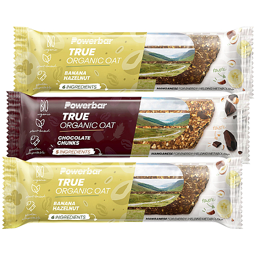 Powerbar True Organic Oat Energy Bar Testpaket | Vegan