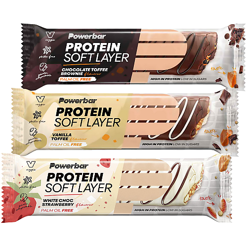 Powerbar PROTEIN Soft Layer Testpaket | Low in Sugar