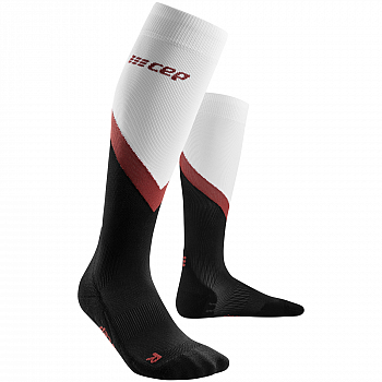 CEP The Run 4.0 Compression Socks Damen | Chevron Black White