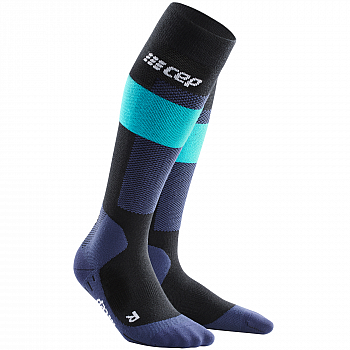 CEP Ski Merino Compression Socks Damen | Blue