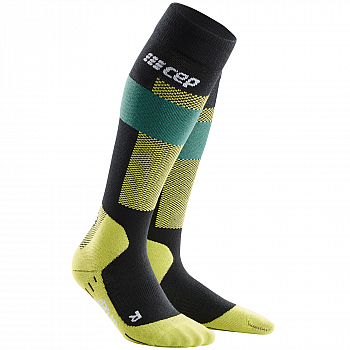 CEP Ski Merino Compression Socks Herren | Green