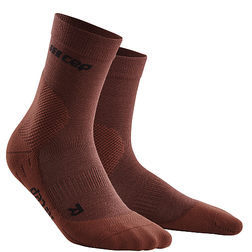 CEP Cold Weather Mid Cut Compression Socks Herren | Dark Orange