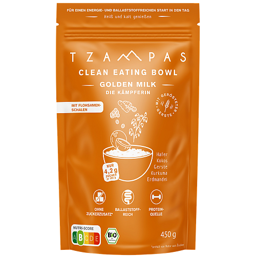 TZAMPAS Clean Eating Bowl Golden Milk l DE-KO-006