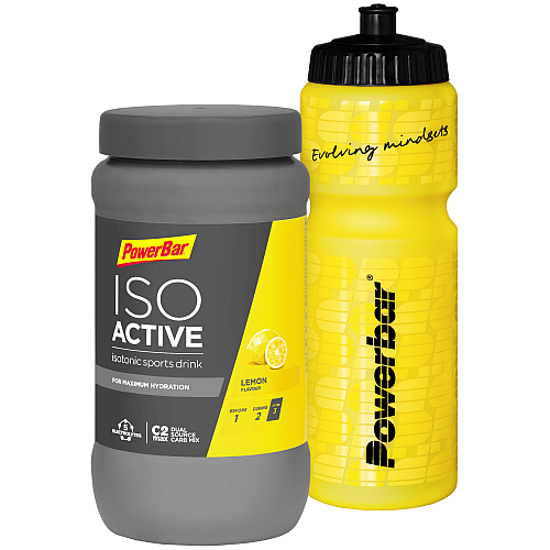 Powerbar Iso Active Sport Drink *600 g + Flasche*