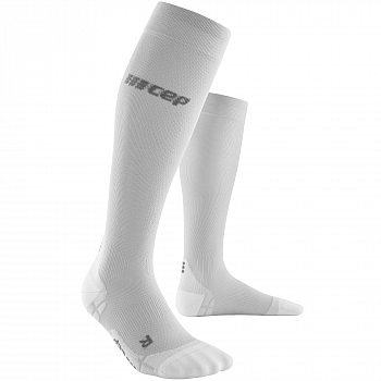 CEP Run Ultralight Compression Socks Damen | Petrol Carbon White
