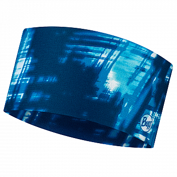 BUFF Coolnet UV Wide Stirnband | Attel Blue