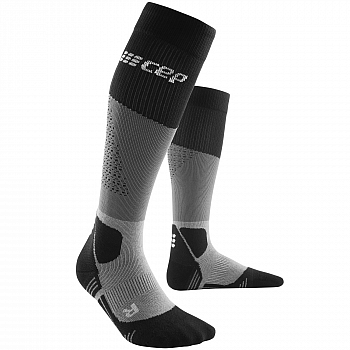 CEP Hiking Max Cushion Compression Socks Herren | Grey Black