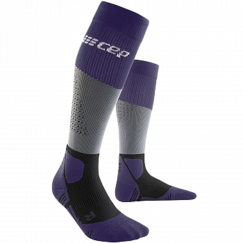 CEP Hiking Max Cushion Compression Socks Herren | Grey Purple
