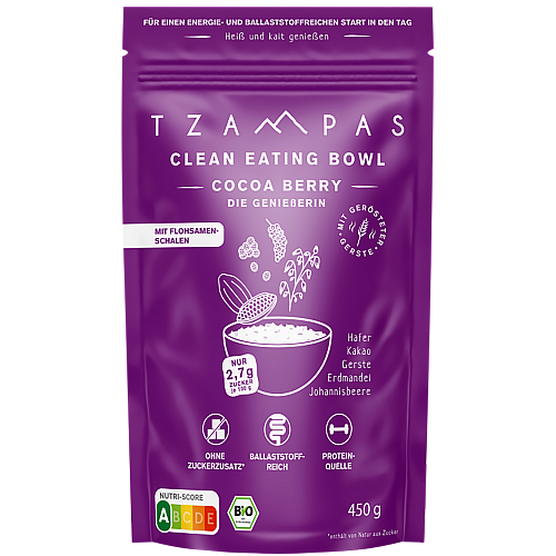 TZAMPAS Clean Eating Bowl l Cocoa Berry | DE-KO-006