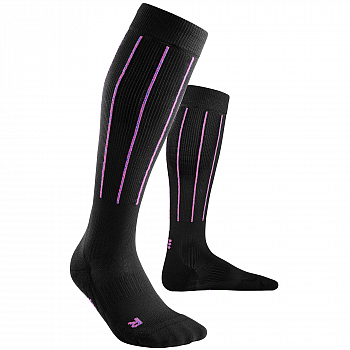 CEP The Run 4.0 Compression Socks Damen | Pinstripe Black