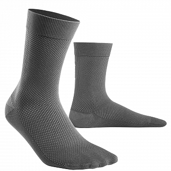 CEP Business Mid Cut Compression Socks Damen | Grey