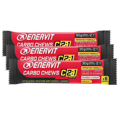 ENERVIT Carbo Chews C2:1 Pro | Glutenfrei