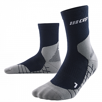 CEP Hiking Light Merino Mid Cut Compression Socks Herren | Blue
