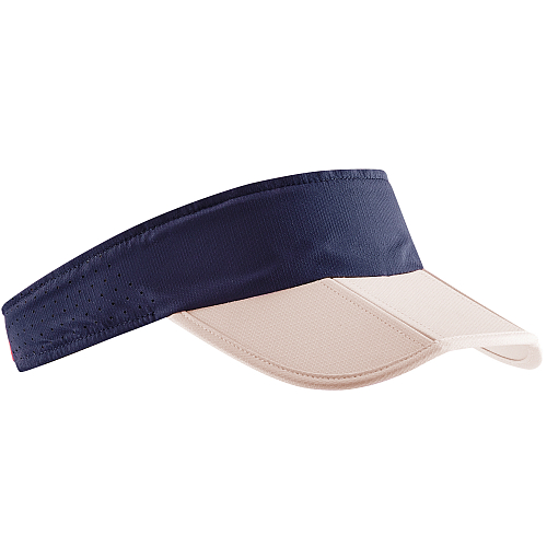 CEP The Run Visor | Faltbare Schildkappe | Dark Blue Cream