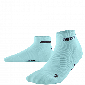 CEP The Run 4.0 Low Cut Compression Socks Damen | Light Blue